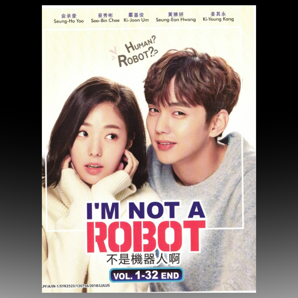 I'm Not A Robot DVD Korean Complete Series (Vol.1-32 End) English Subtitle