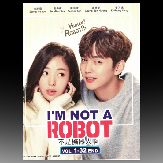 I'm Not A Robot DVD Korean Complete Series (Vol.1-32 End) English Subtitle