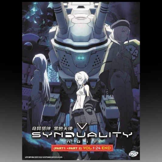 Synduality Noir (Part 1+2) (1-24 End) Anime DVD English Sub