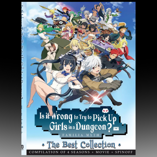 Is It Wrong To Try To Pick Up Girls In A Dungeon Season 1-4 + Movie