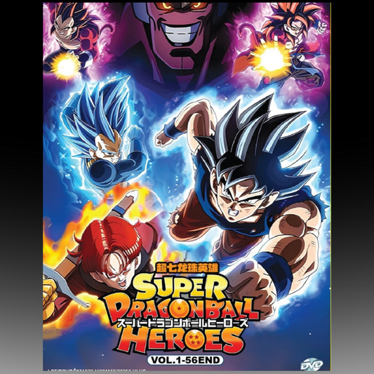 Super Dragon Ball Heroes TV Series Vol.1-56End English Subtitle