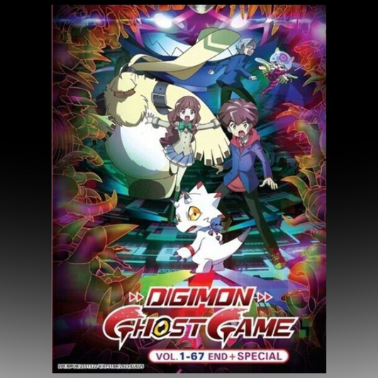 Digimon Ghost Game Vol.1-67 End & Special Anime DVD English Sub