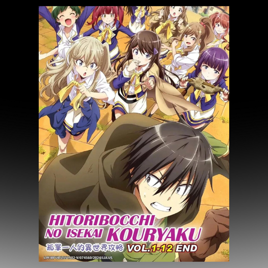 Hitoribocchi No Isekai Kouryaku(1-12End) Complete Box Set English Subtitles