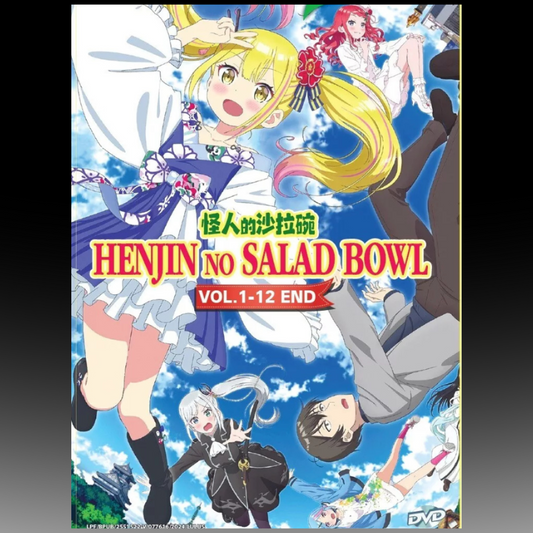Henjin no Salad Bowl Complete TV Series Vol.1-12 End