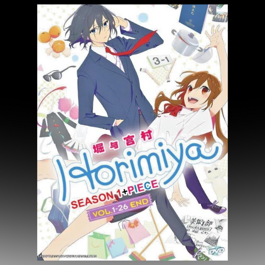 Horimiya Season 1+2 Vol.1-26 End English Dub