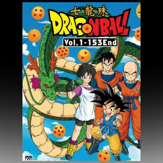 Dragon Ball Series Vol.1 -153 End Complete Collection English Subtitle