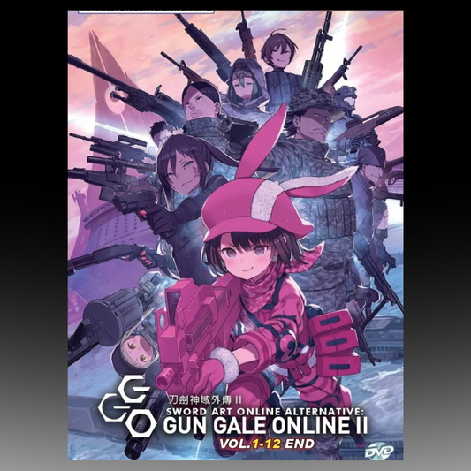 Sword Art Online Alternative: Gun Gale Online II TV Series Vol.1-12End