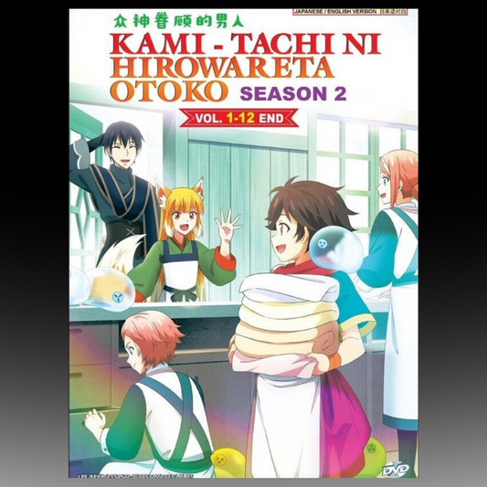 Kami-tachi ni Hirowareta Otoko Season 2 (Volume 1-12 End) English Dubbed