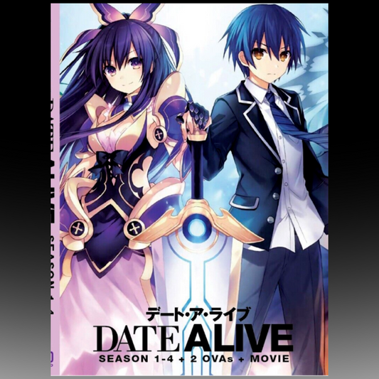 Date A Live Season 1~4 Complete Collection Anime DVD English Dub