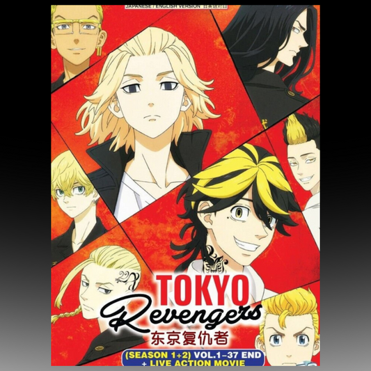 Tokyo Reve Season 1+2 Vol.1-37 End English Dubbed + Live Action Movie