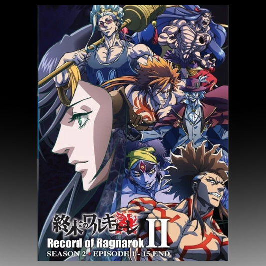 Record Of Ragnarok Season 2 Shuumatsu no Walkure II Anime DVD English Dub