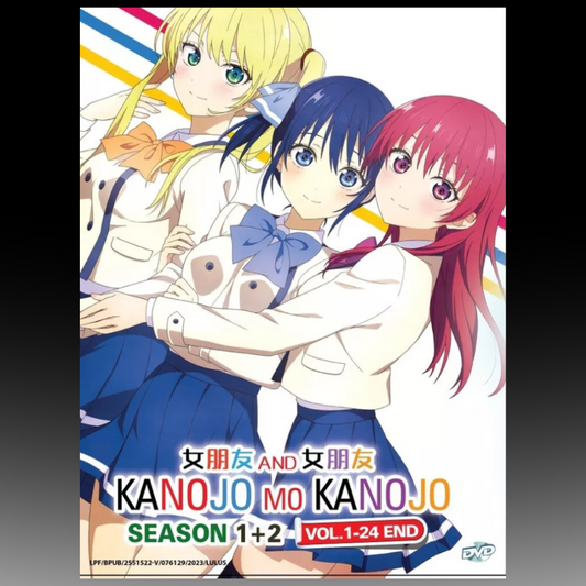 Kanojo Mo Kanojo TV Series Season 1-2 Vol.1-24 End English Dubbed