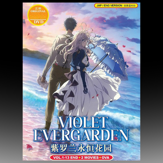 Violet Evergarden (1-13 End) + 2 Movies + OVA