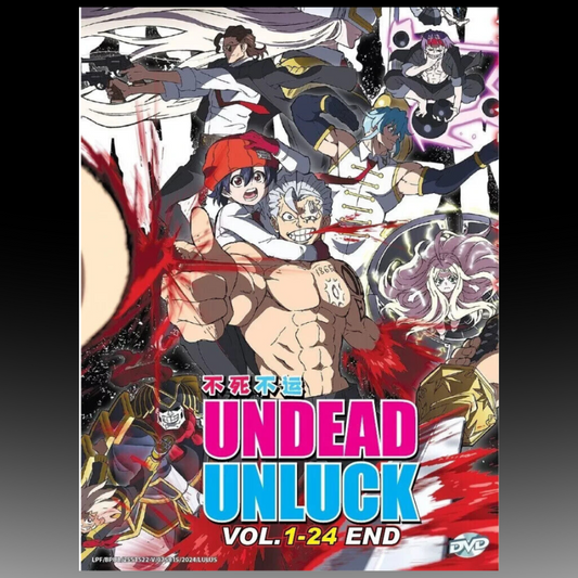 Undead Unluck Complete Series Vol.1-24 End Anime DVD English Dub