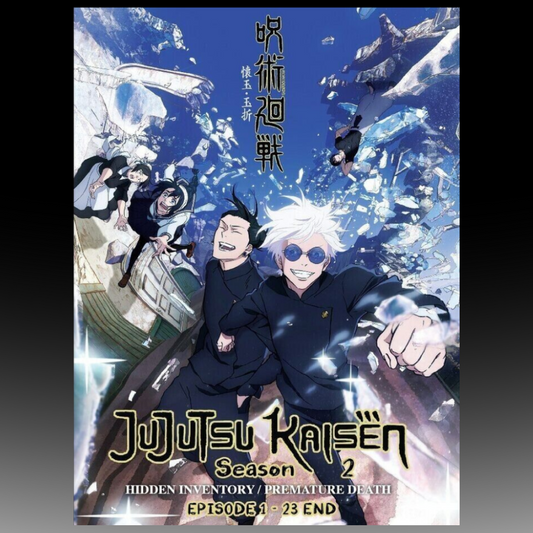 Jujutsu Kaisen Season 2 (Premature Death) Vol 1-23 End English Dubbed