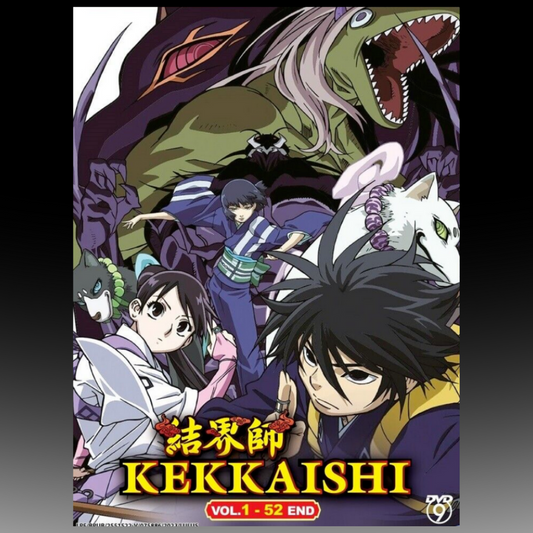 Kekkaishi TV Series Vol.1-52 End English Dubbed