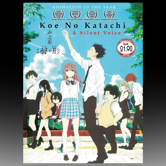 A Silent Voice Koe no Katachi Japanese Anime DVD English Sub