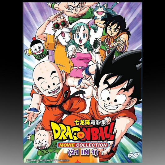 Dragon Ball Complete Movies Collection Boxset (Year 2023) 8pcs DVD Boxset With 21 Movies