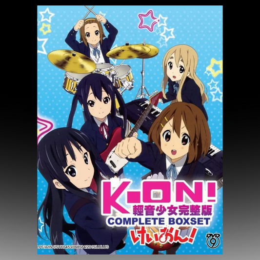 K-ON! Season 1+2(1-36End+Movie+5 OVA) Dvd Box Set