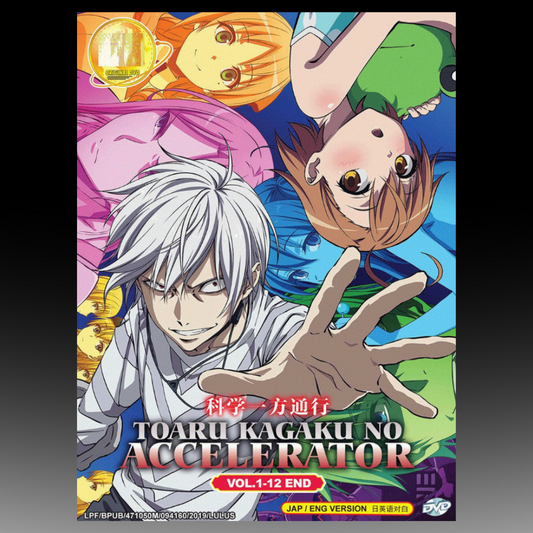 Toaru Kagaku No Accelerator English Dubbed (1-12End)