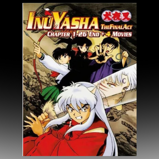 Inuyasha The Final Act + 4 Movies Complete Series Anime DVD English Sub