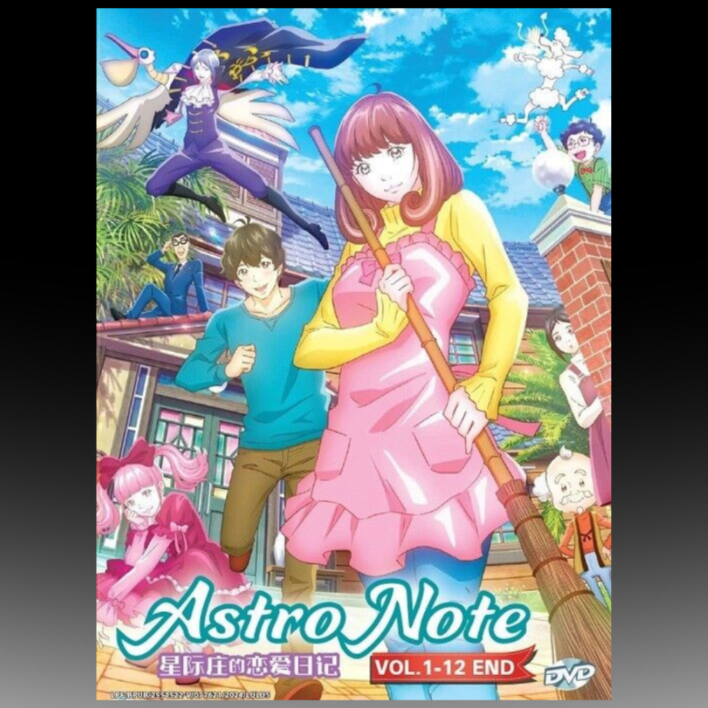 Astro Note Vol. 1-12 END DVD Japanese Version Anime with English Subtitles