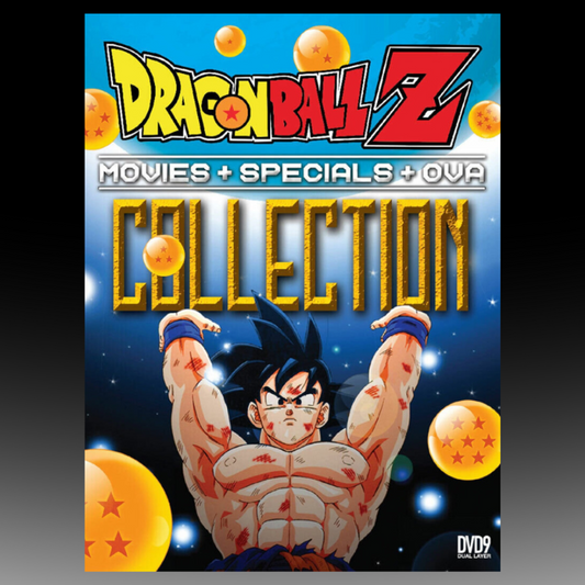 Dragon Ball Z Collection 16 Movies + 8 TV Specials + 4 OVA Japanese