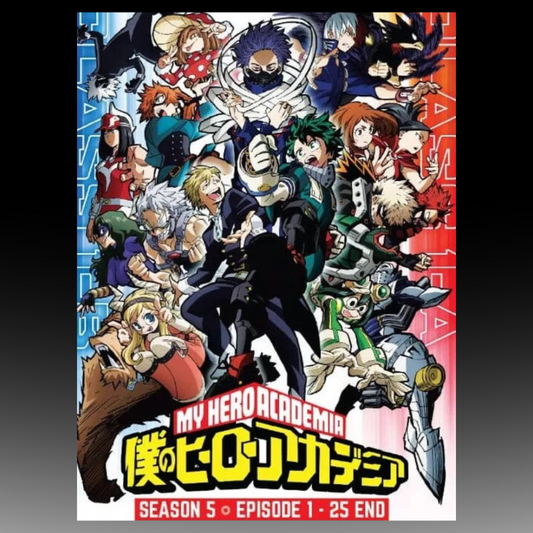 My Hero Academia Complete Season 5 (1-25 End) English Dub