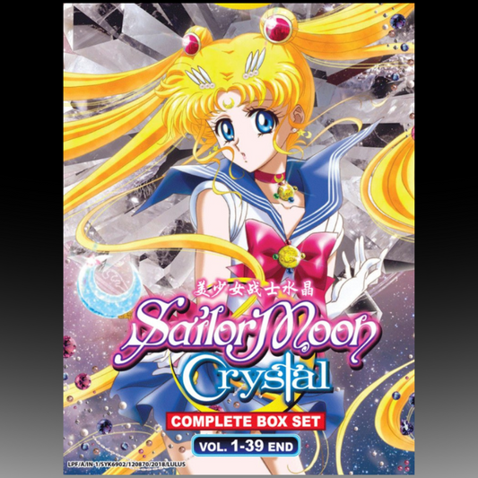 Sailormoon Crystal Complete Box Set Vol.1-39 End