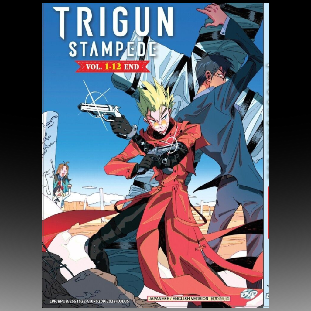 DVD Trigun Stampede Vol.1-12 End English Dubbed