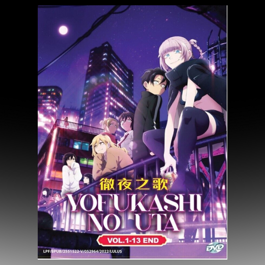 Yofukashi No Uta (1-13nd) Complete Box Set English Dubbed