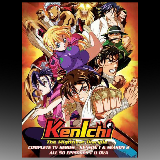 Kenichi: The Mightiest Disciple Season 1-2 +11 OVA English Dubbed