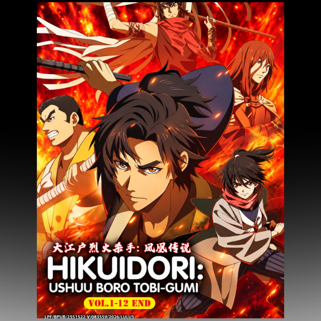 Hikuidori: Ushuu Boro Tobi-gumi Complete DVD Vol. 1-12 End