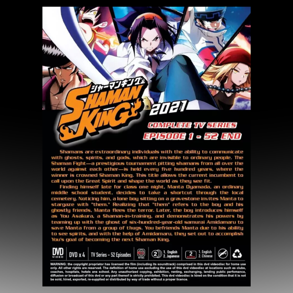 Shaman King 2021 Vol.1-52 End English Dubbed