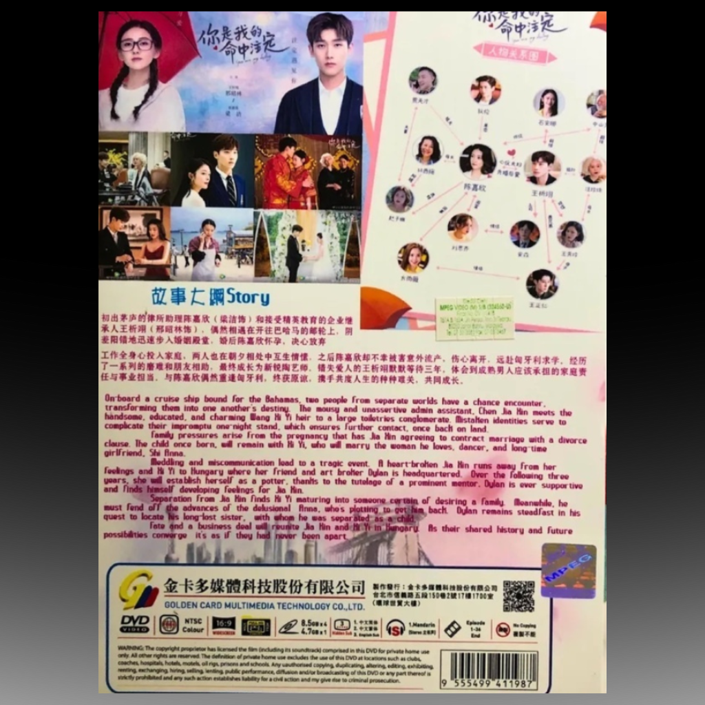 You Are My Destiny 你是我的命中注定 (1-36 End)