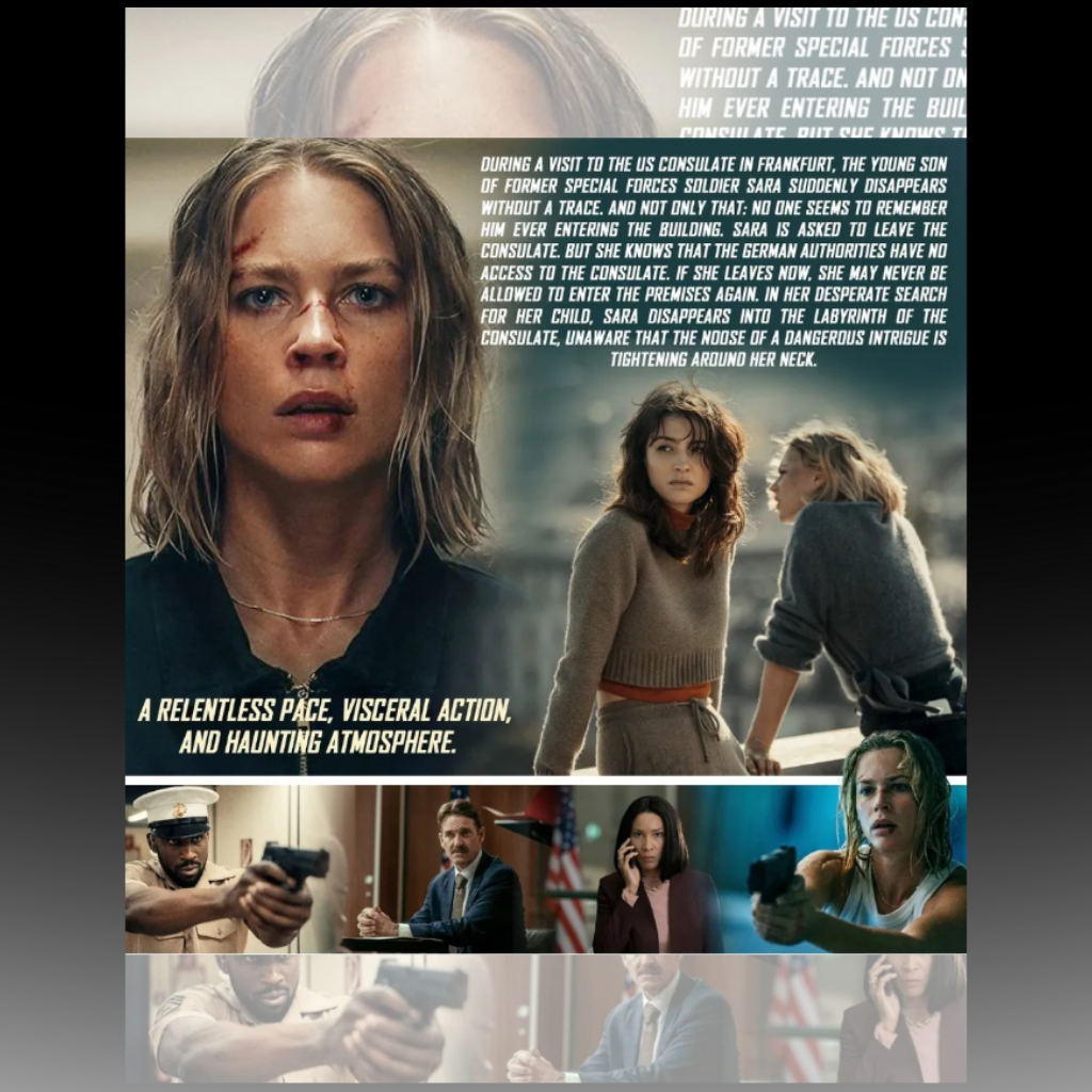 Exterritorial 2025 DVD English Movie Action Full HD