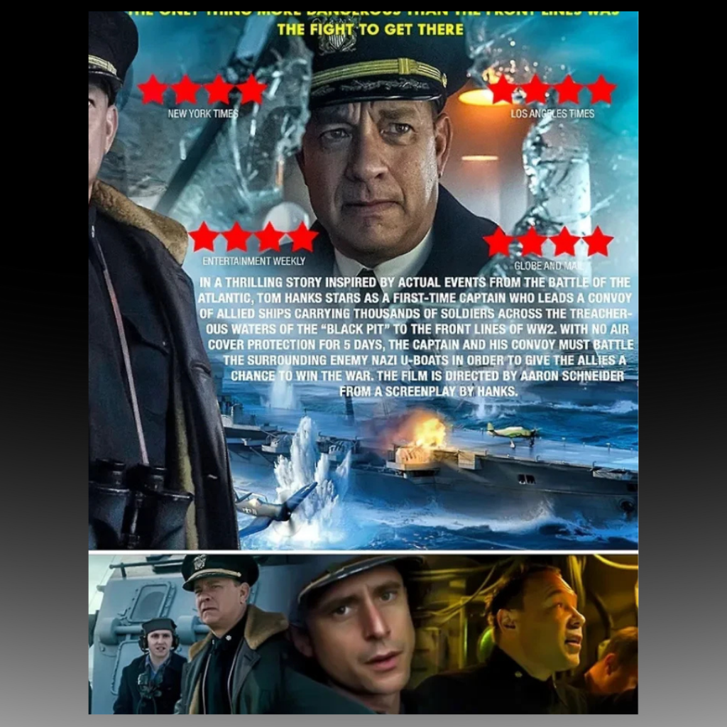 Greyhound (WW2) 2020 BLU-RAY DVD New Sealed Tom Hanks