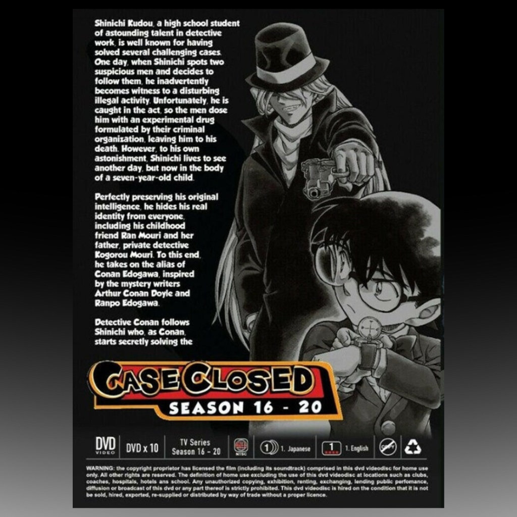 Detection Conan Case Closed Season 16 - Season 20 English Subtitle