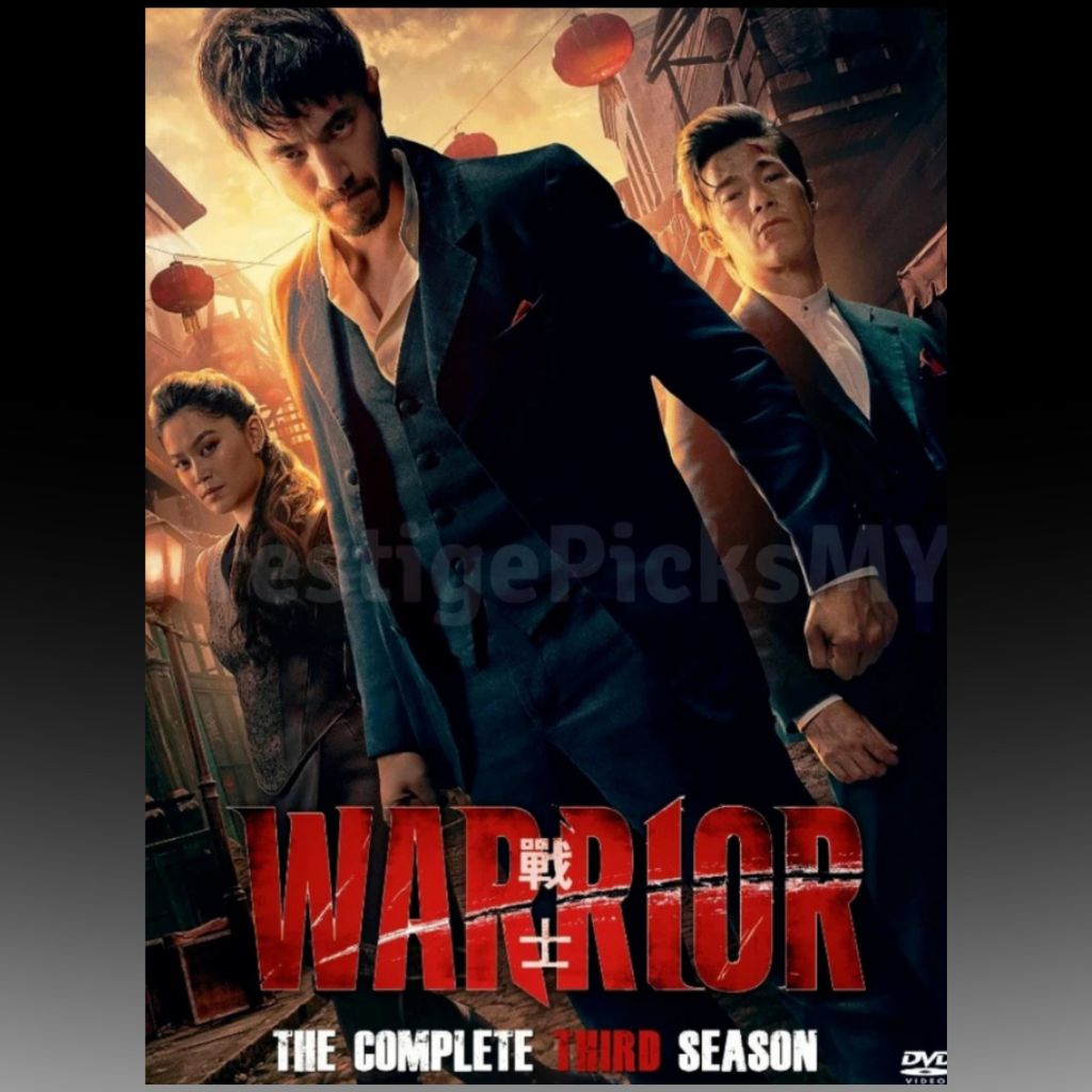 Warrior TV Series DVD - Select Season 1, 2, or 3 Martial Arts Full HD