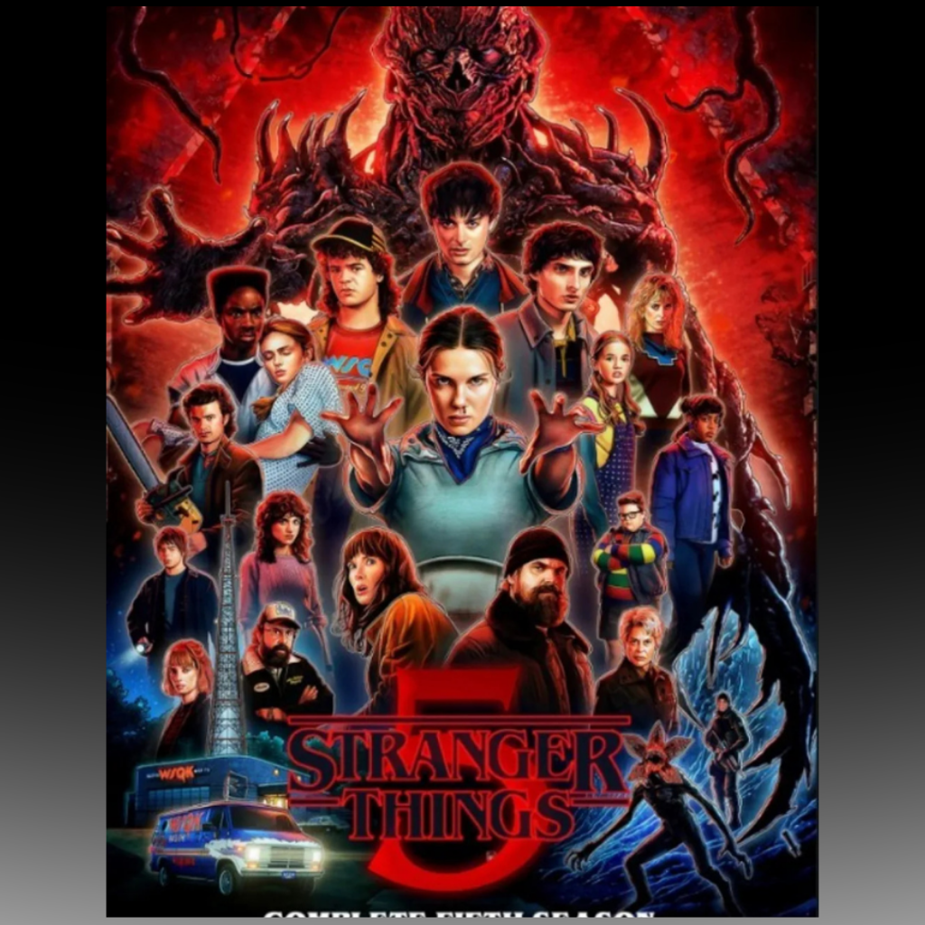Stranger Things TV Series Seasons 1-5 DVD Collection