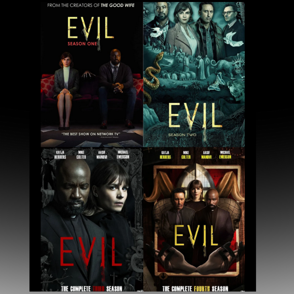 Evil TV Series DVD Full Season 1 2 3 4 Horror Mystery Full HD