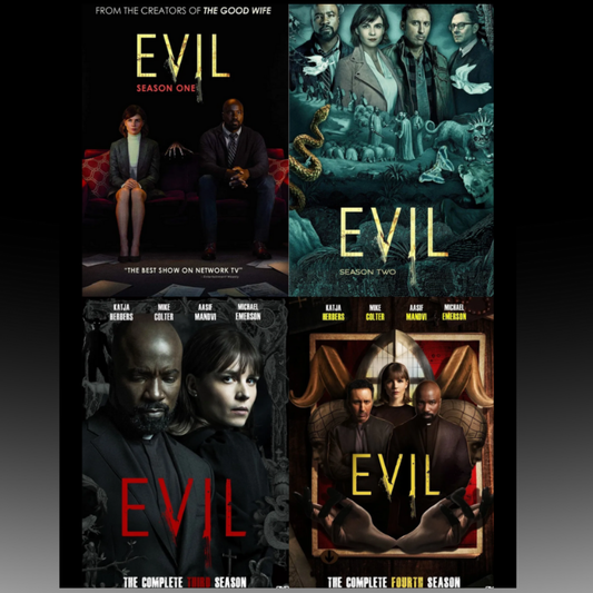 Evil TV Series DVD Full Season 1 2 3 4 Horror Mystery Full HD