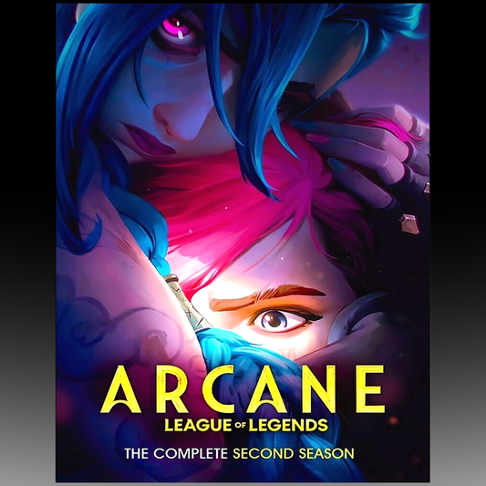 Arcane: League of Legends – Season 2 DVD, Complete Series & Region Free front cover