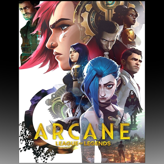 Arcane: League of Legends – Season 1 DVD, Complete Series & Region Free front cover