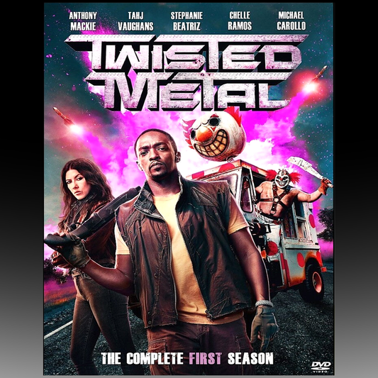 Twisted Metal – Season 1 DVD, Complete Series & Region Free front cover
