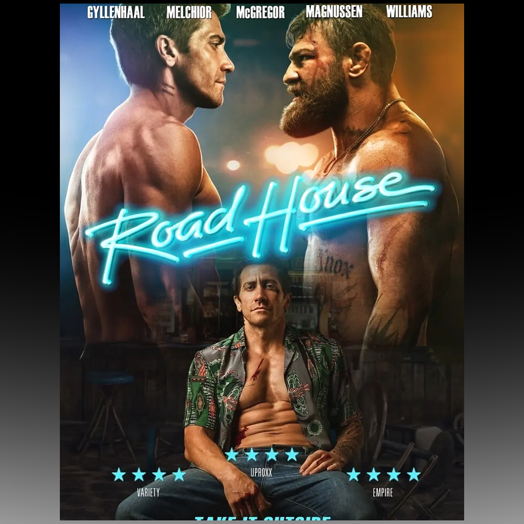 Road House 2024 DVD front cover