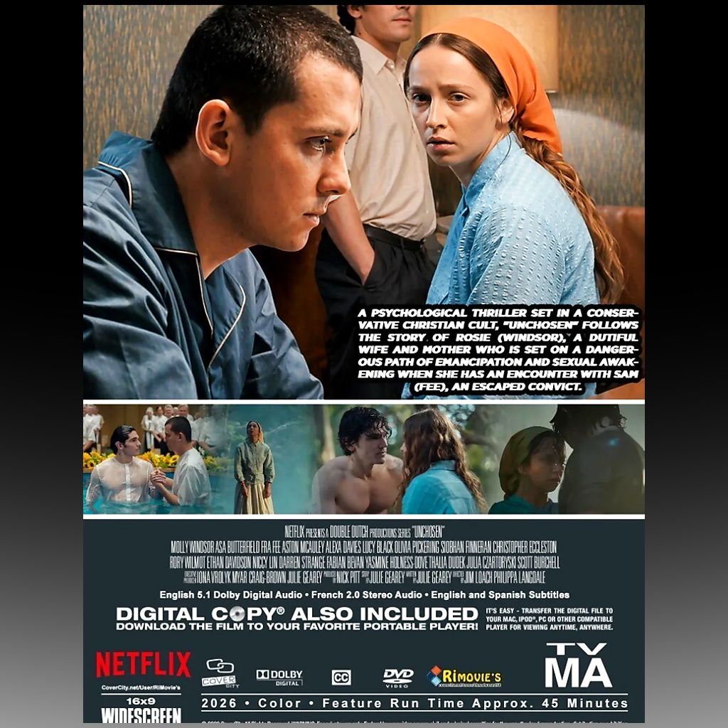 Unchosen – Season 1 DVD, Complete Series & Region Free back cover