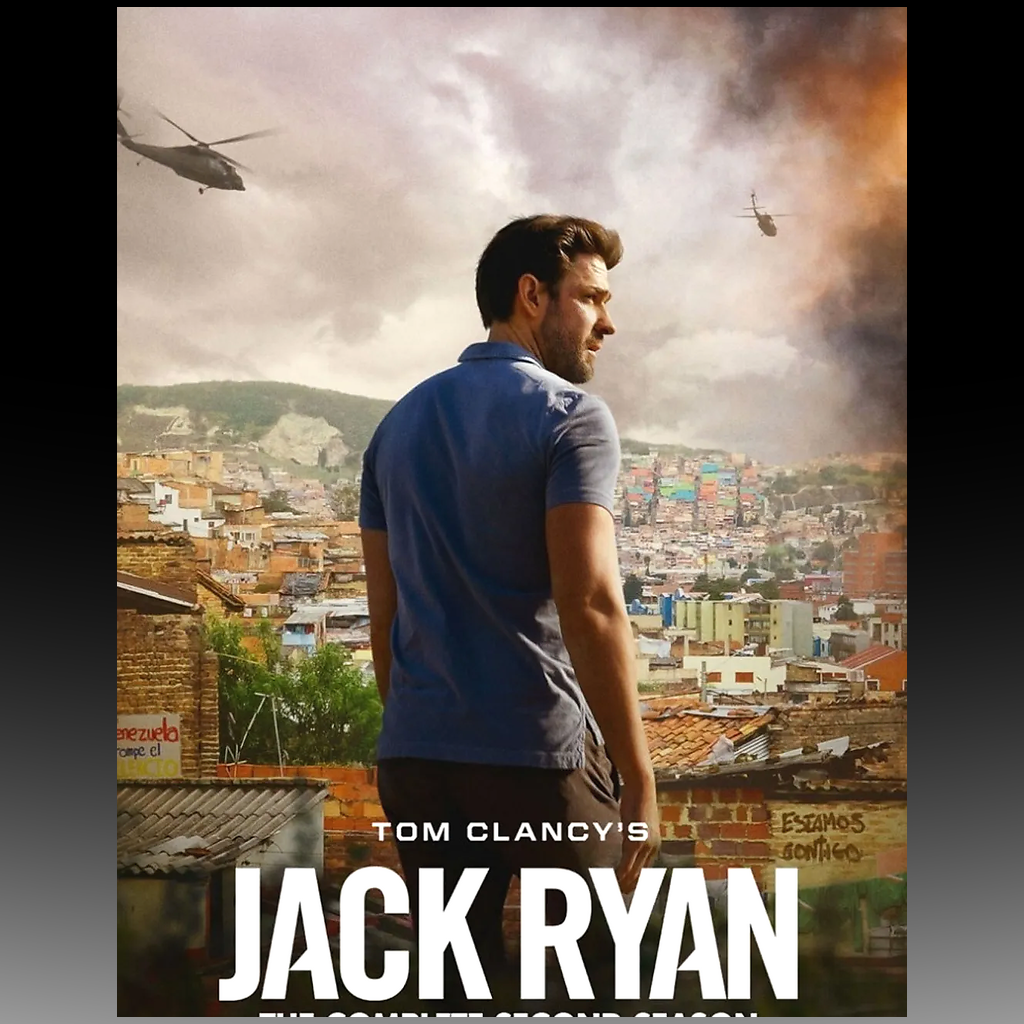 Tom Clancy’s Jack Ryan: Season 2 DVD – Complete Series, Region Free front cover