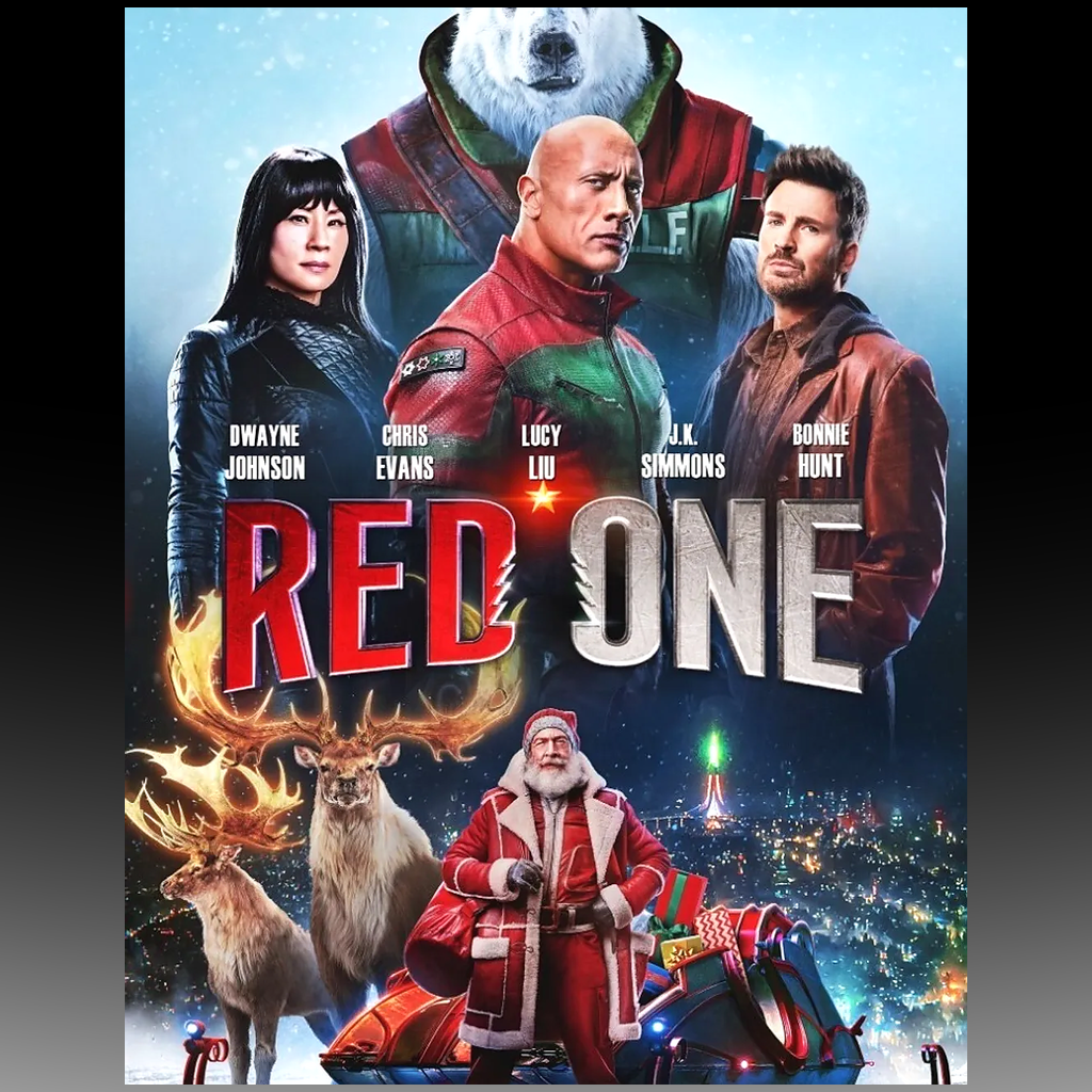 Red One 2024 DVD front cover