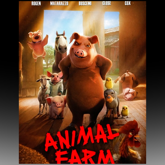 Animal Farm (2026) DVD – Region Free, English Audio & Subtitles front cover